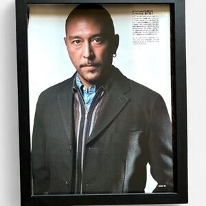 Rare Japanese magazine cutout framed poster 9x11